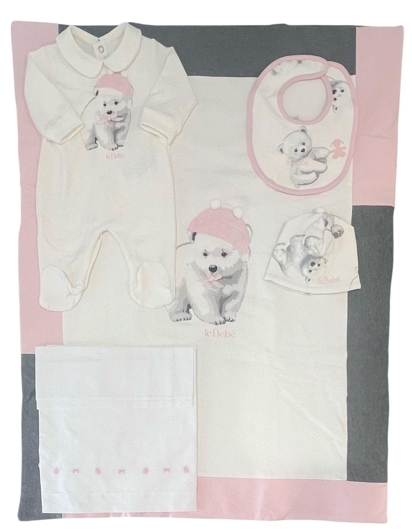 Coordinato Le Bebè COCAGNOLINOROSA 00 LE BEBE'