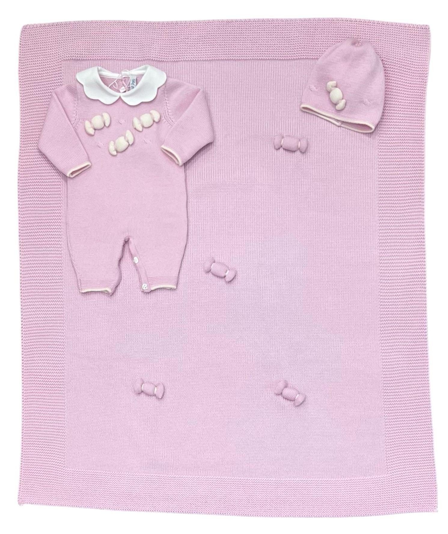 Coordinato 3 pezzi Bebè Di Almy E26-07 00 BEBE' DI ALMY