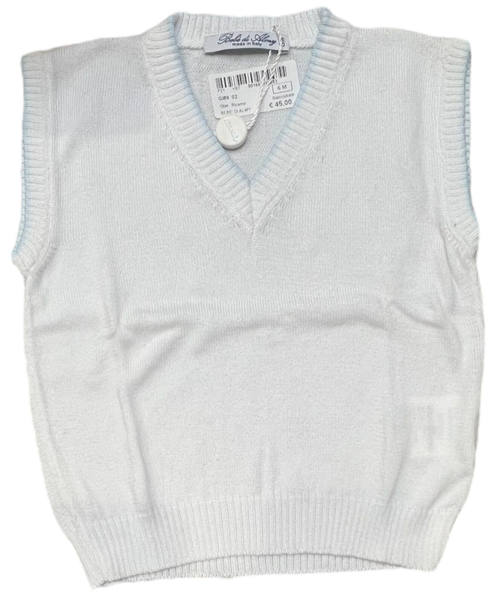Gilet Bebè Di Almy GI89 02 BEBE' DI ALMY