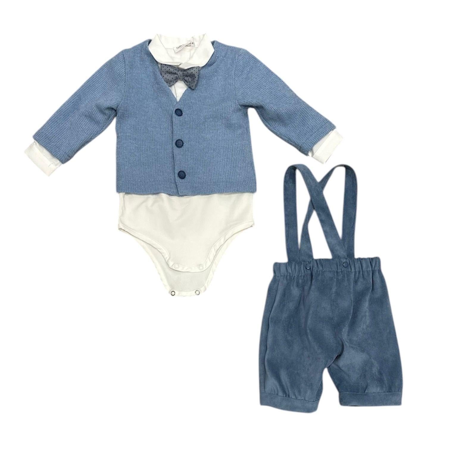 Salopette e cardigan Teto e Tatta CB8290 00 TETO E TATTA