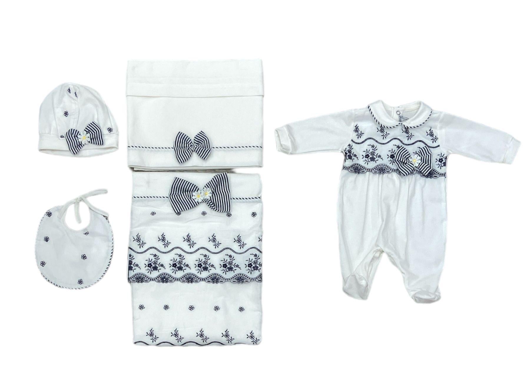 Coordinato 5 pezzi JujùBebè COMARGHERITA2 00 JUJUBEBE