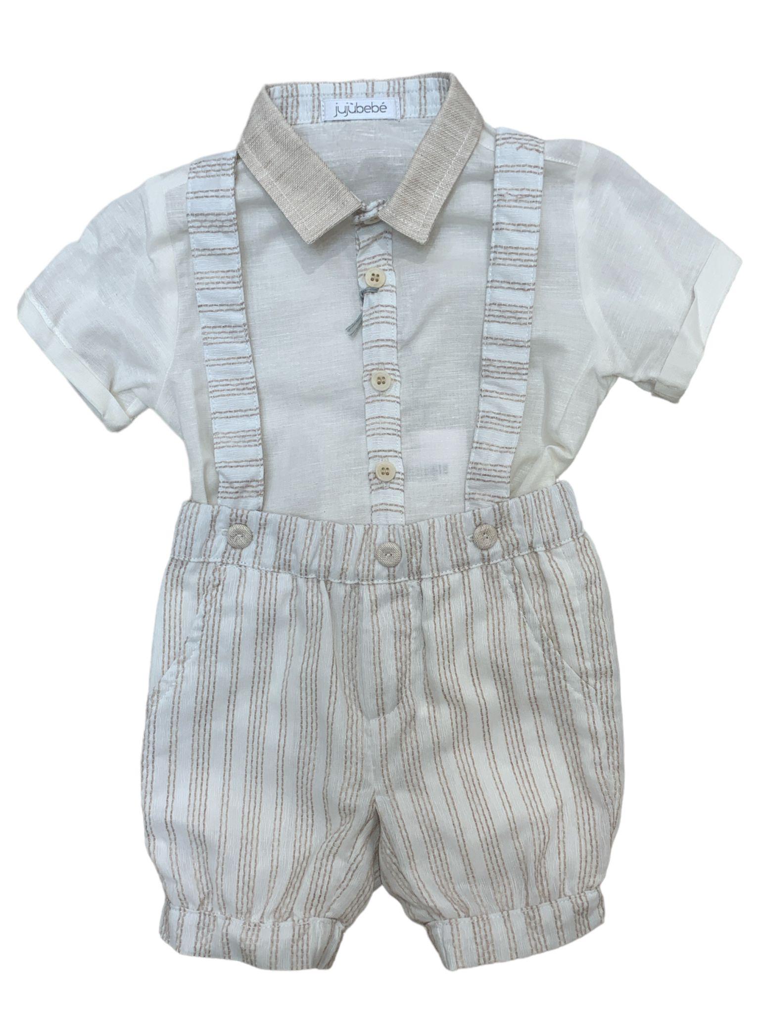 Camicia+bermuda JiuJiuBebè 227300-404 3 JUJUBEBE