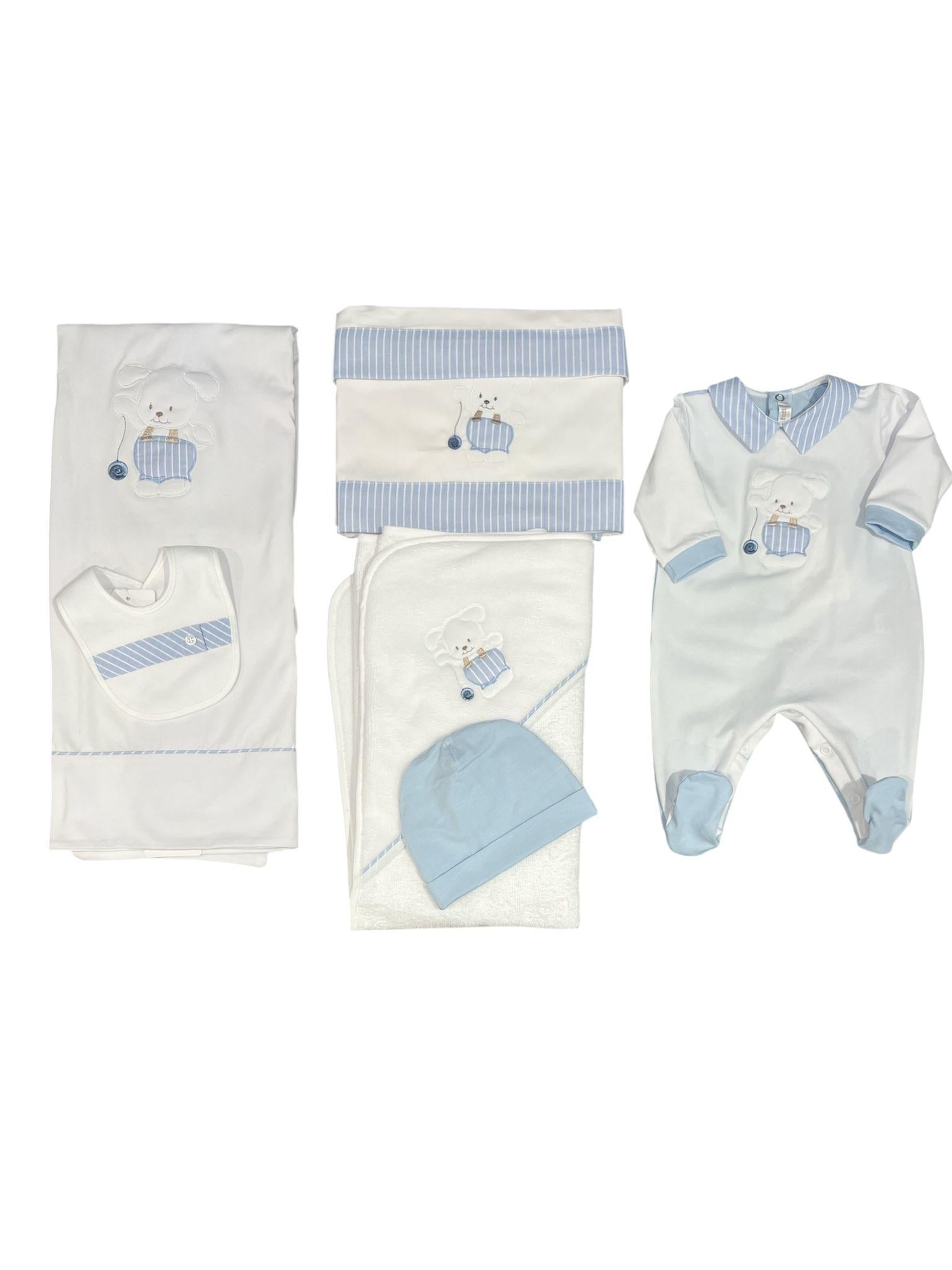 Coordinato 6 pezzi Teto e Tatta COCAGNOLINOCELERIGHE2 00 TETO E TATTA