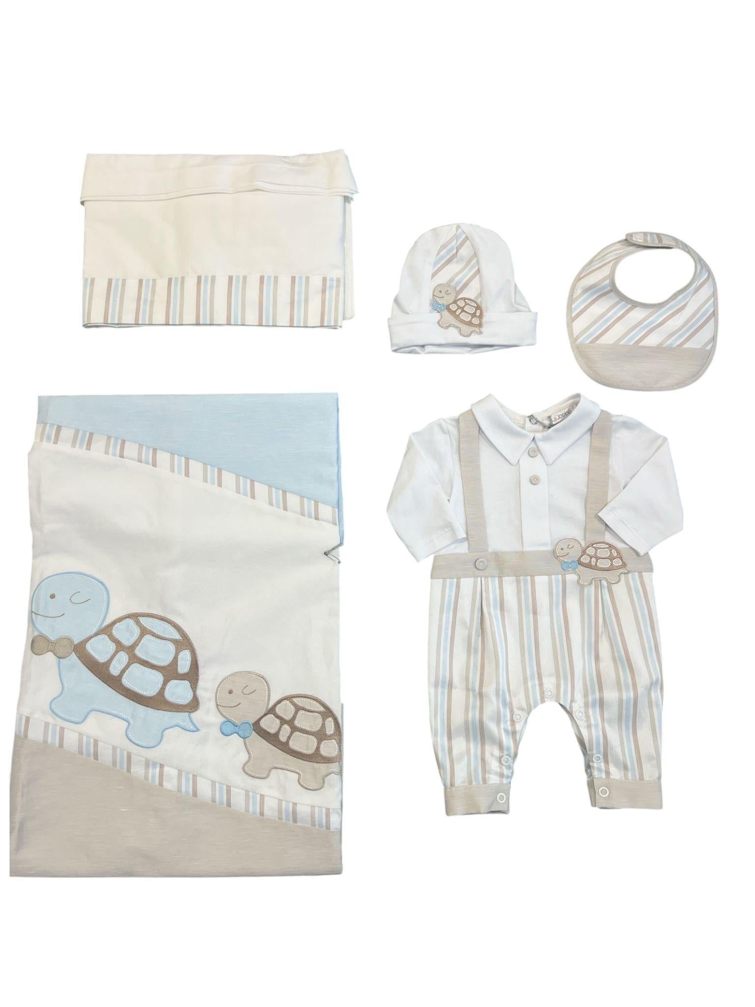 Coordinato 5 pezzi Jujubebè COTARTARUGACELE 00 JUJUBEBE