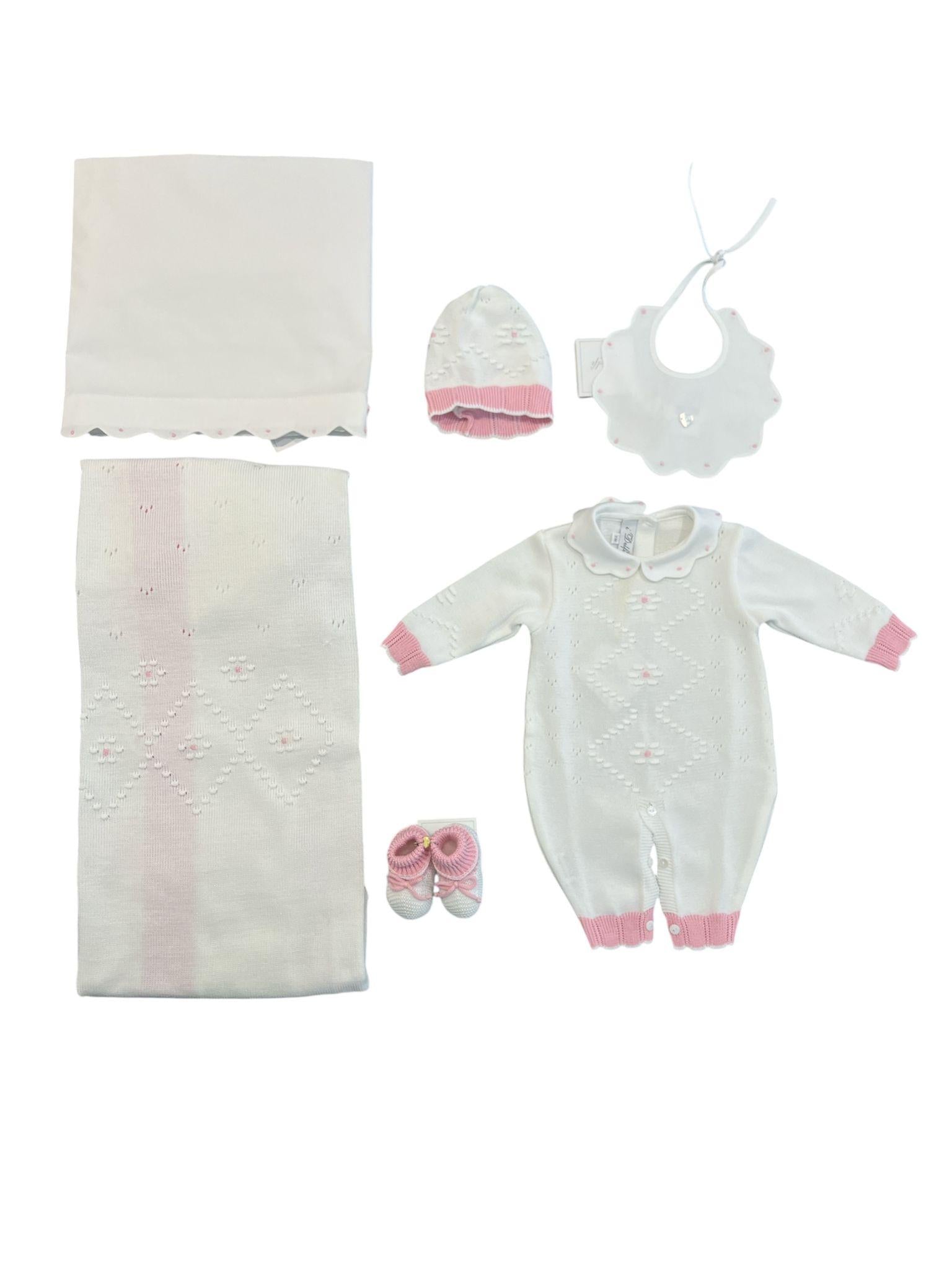 Coordinato 6 pezzi I Delfi COFIORIROSA 00 I DELFI