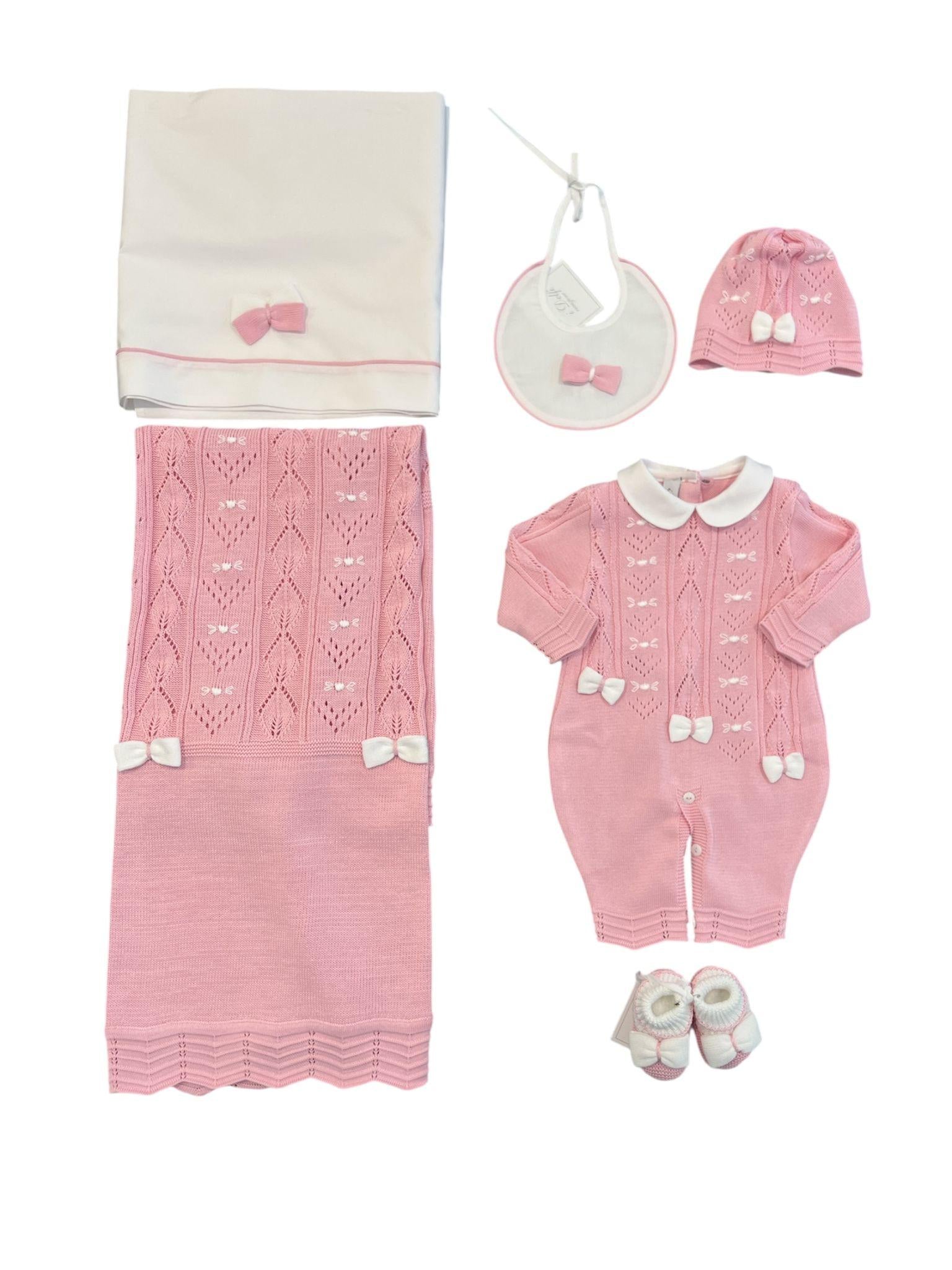 Coordinato 6 pezzi I Delfi COFIOCCHIROSA 00 I DELFI