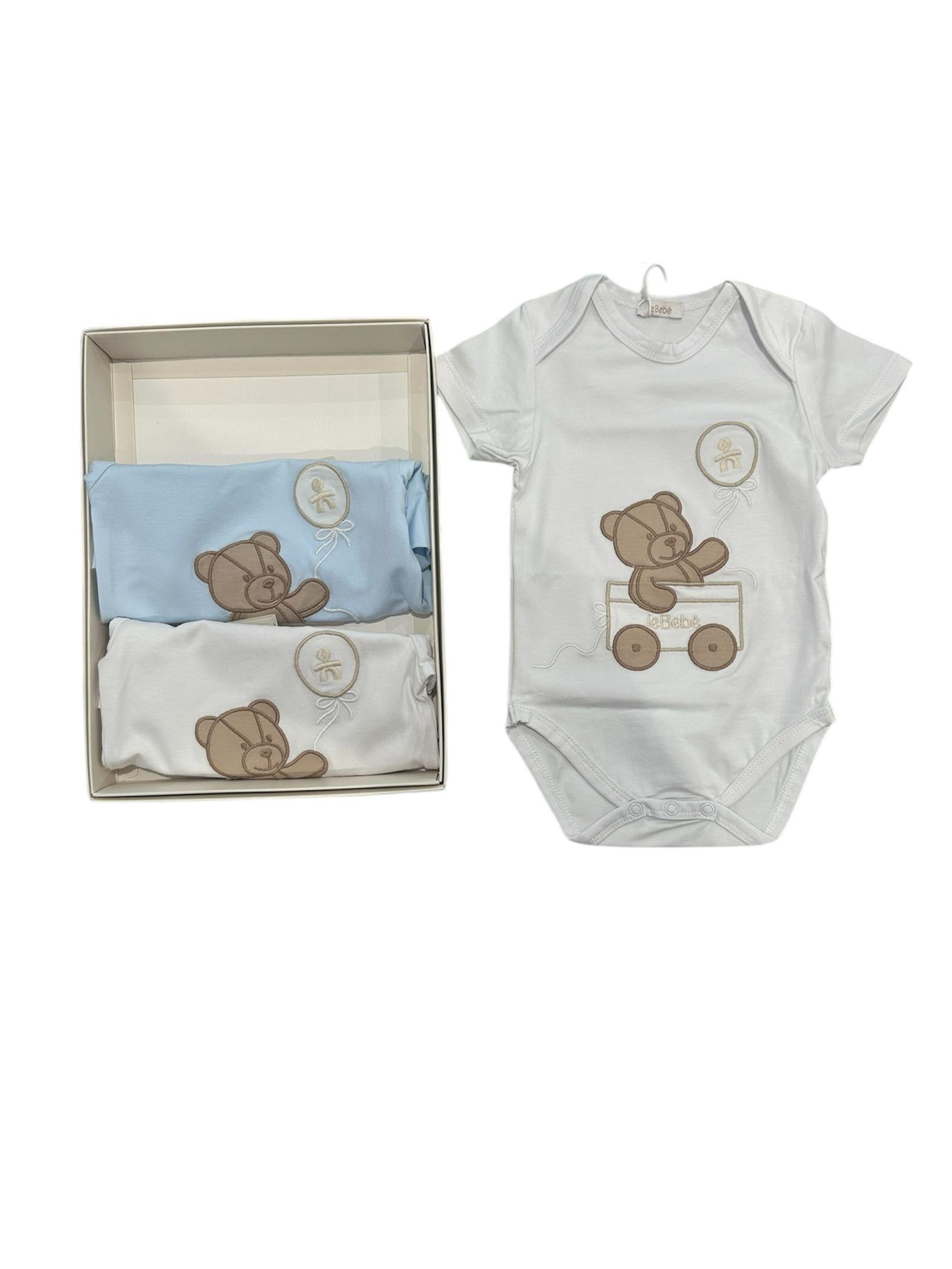 Set 3 body Le Bebè LBB4862 00 LE BEBE'