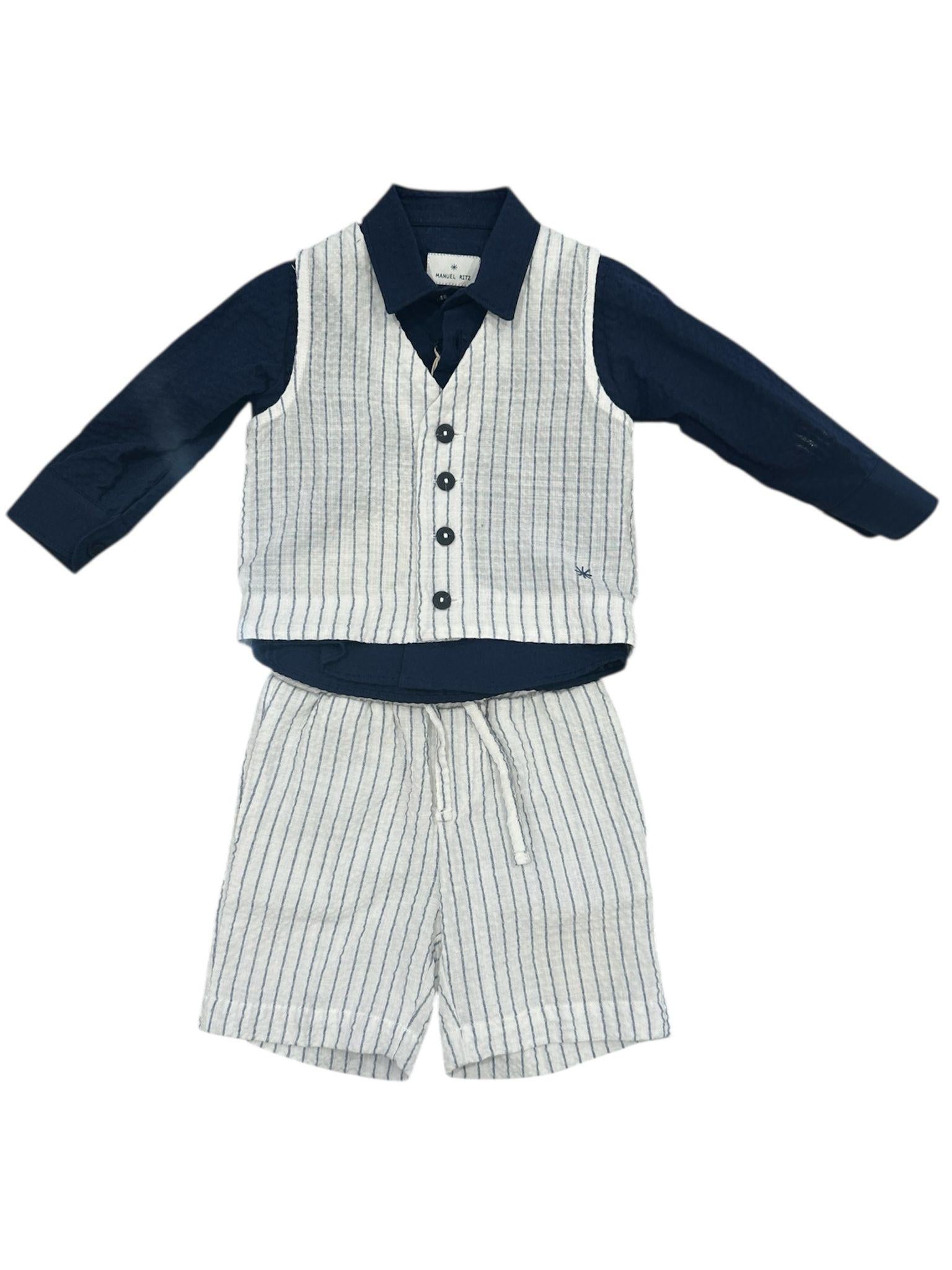 Gilet+ bermuda Manuel Ritz MR2514 00 MANUEL RITZ