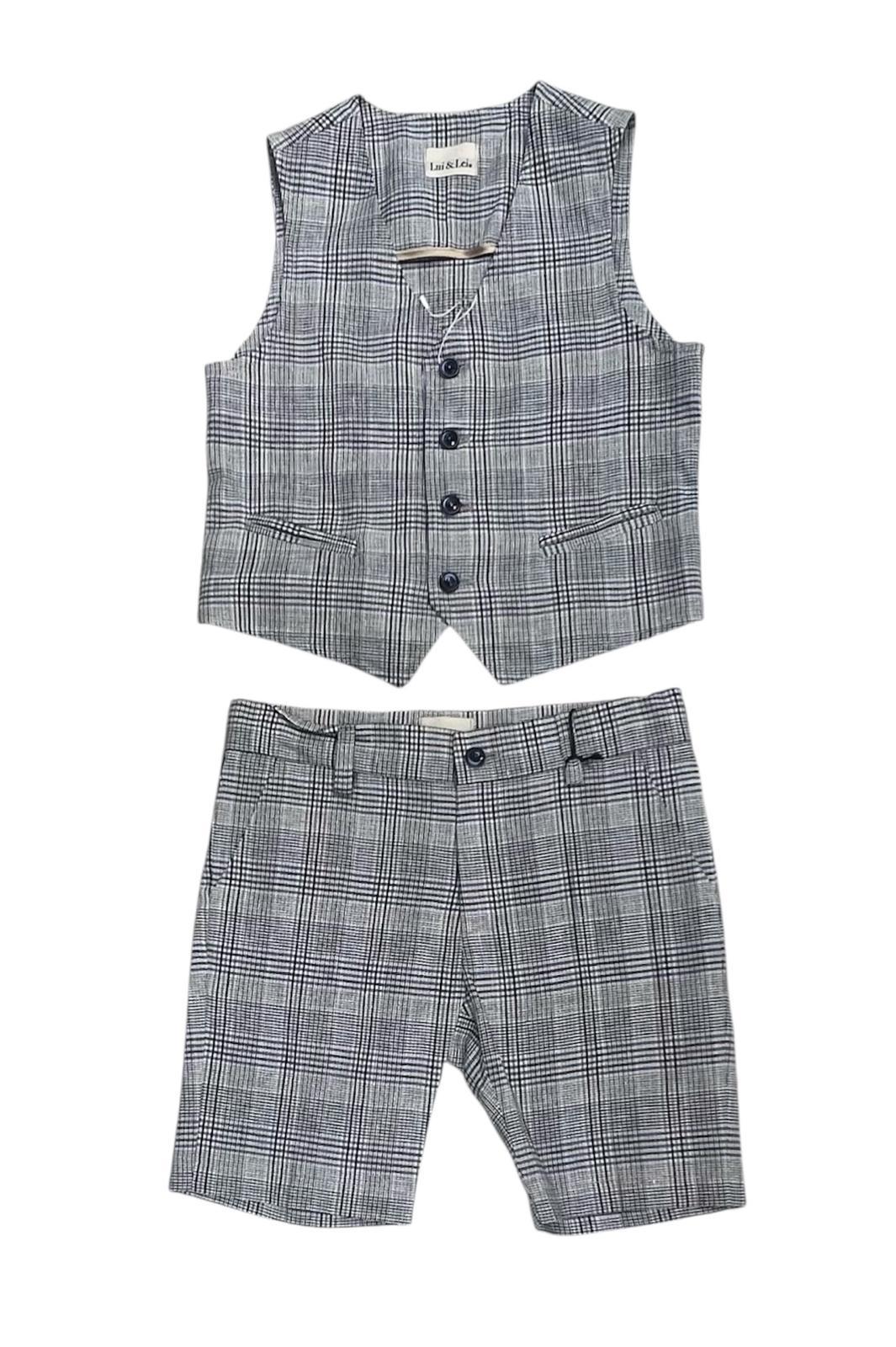 Gilet+bermuda Lui&Lei