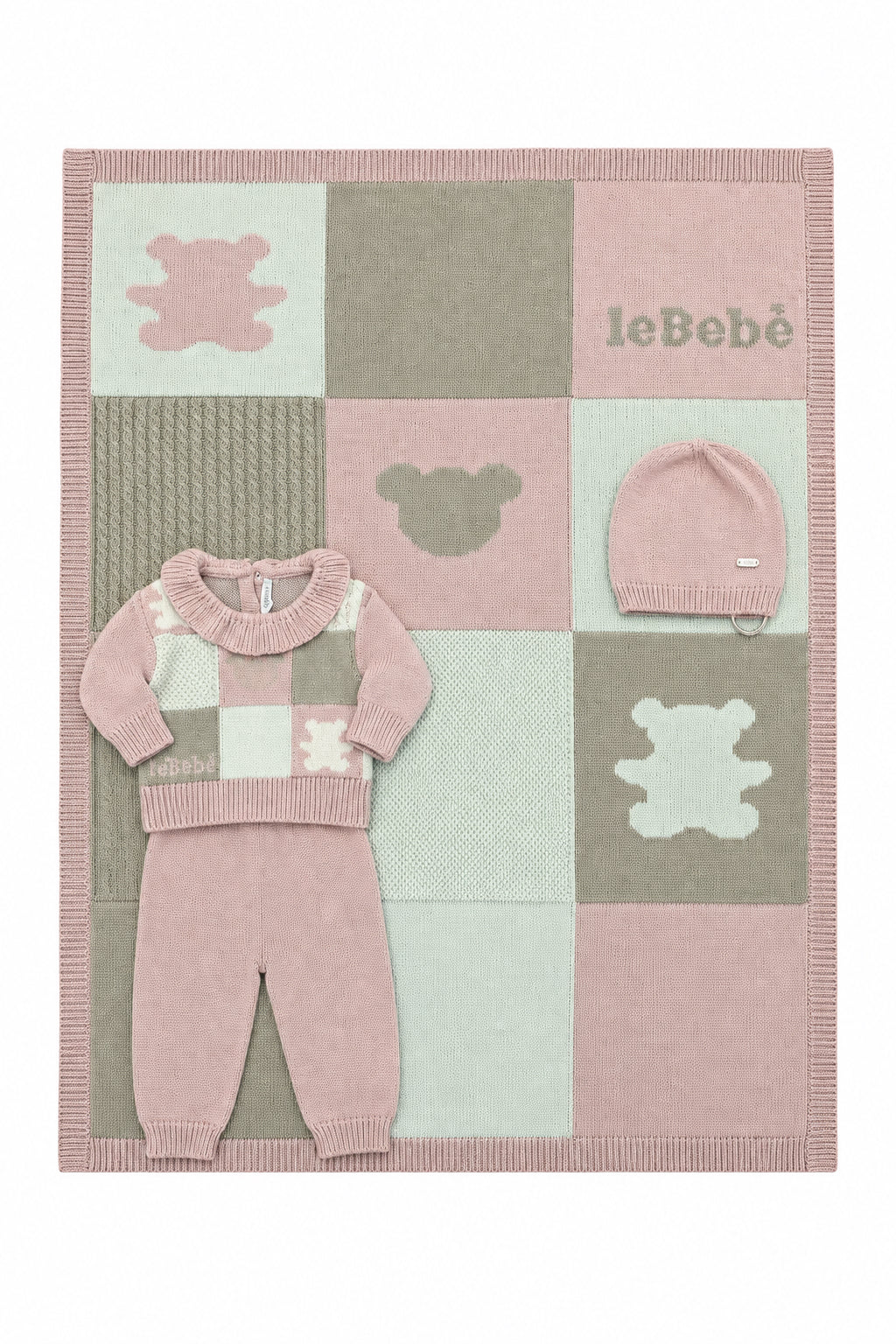 Ccoordinato Le Bebè COORSOBEIGEROSA 00 LE BEBE' 