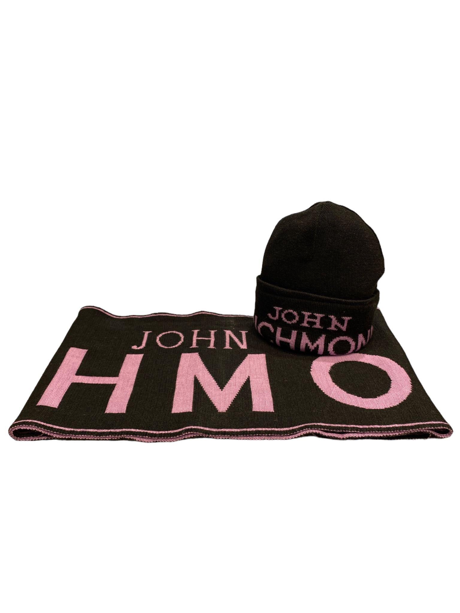 set bimba cappello+sciarpa john richmond RGA22138HS 00 RICHMOND 