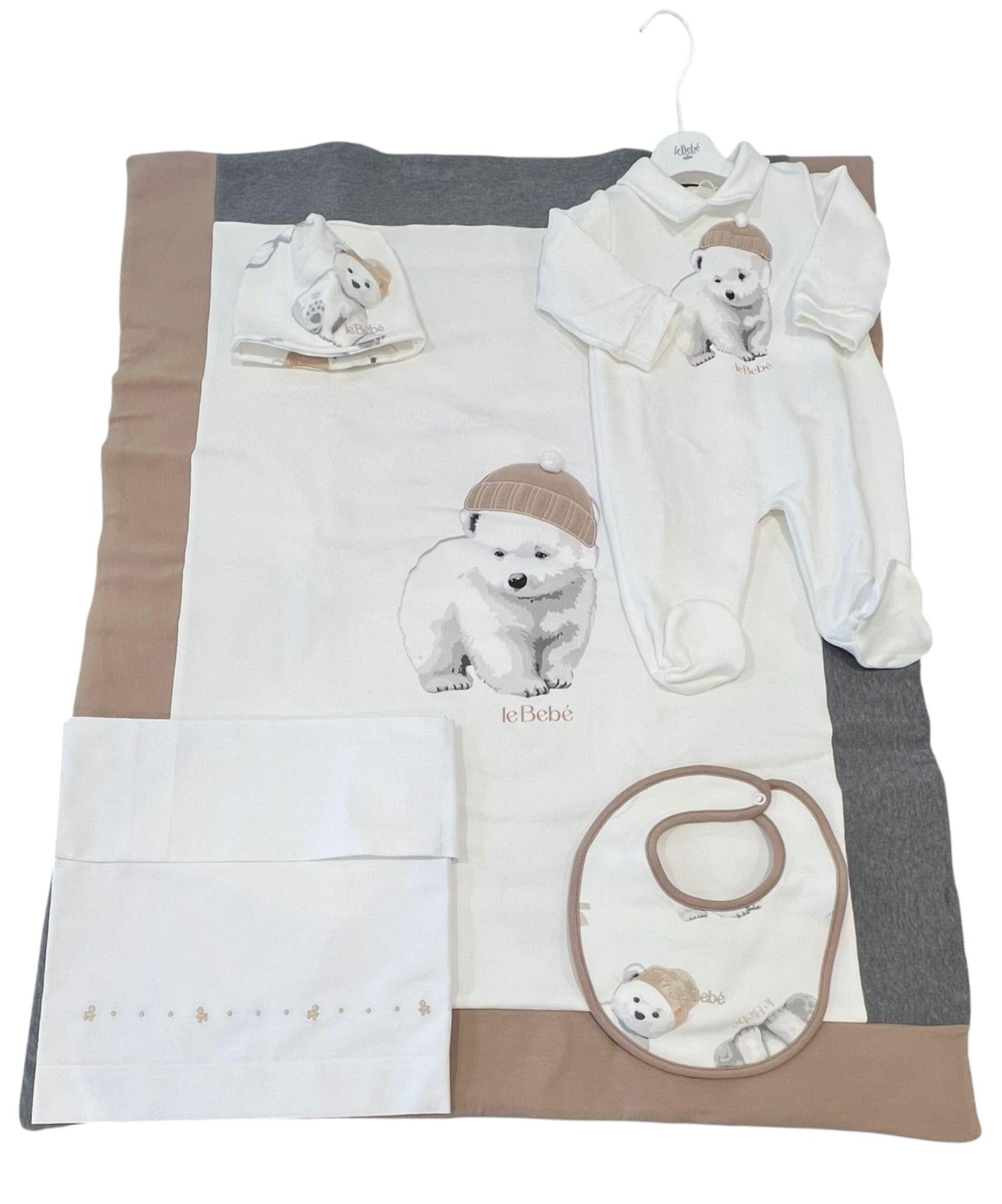 Coordinato Le Bebè COCAGNOLINOBEIGE 00 LE BEBE' 