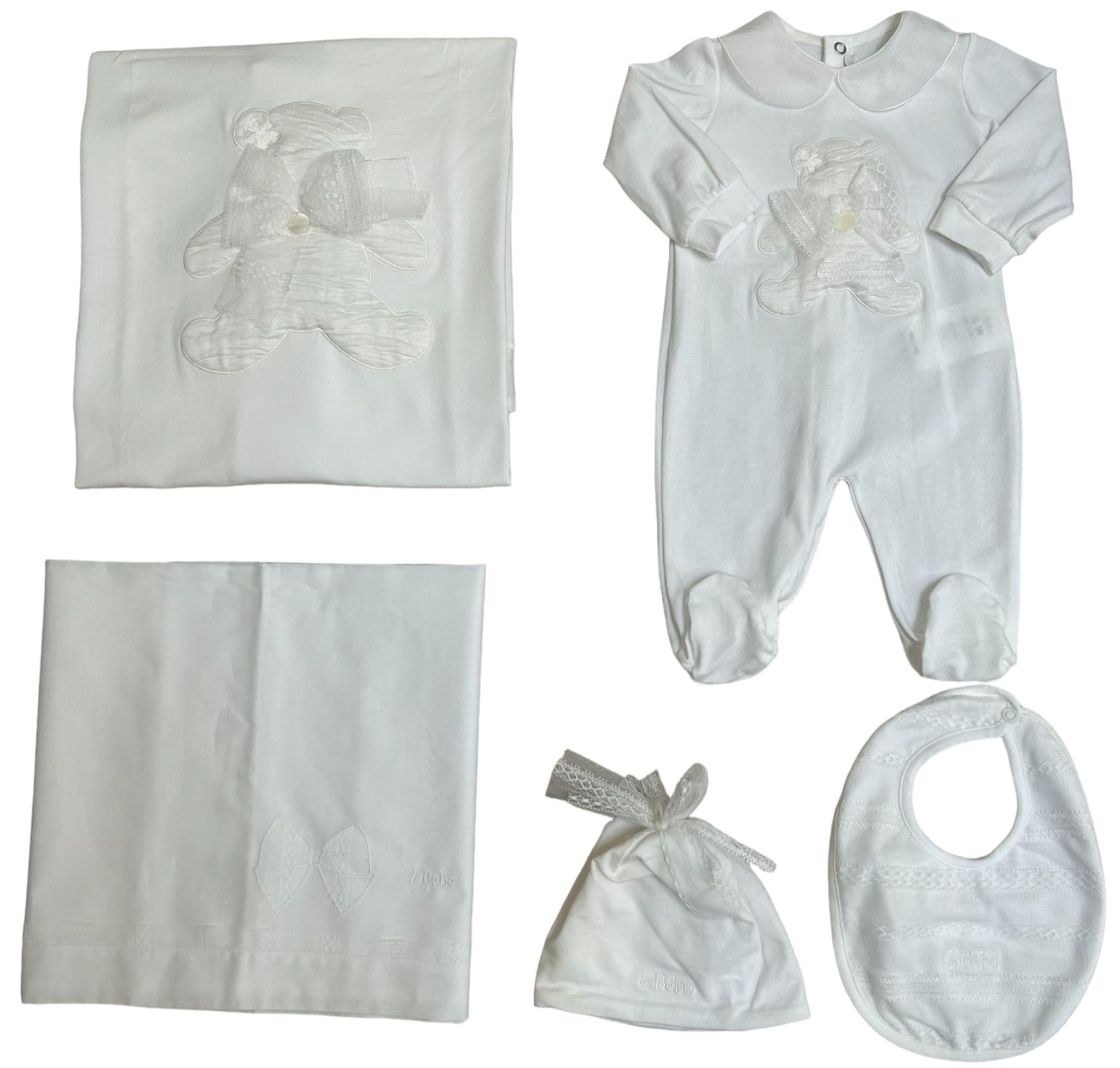 Coordinato 5 pezzi Le Bebè COORSOPIZZO 00 LE BEBE' 