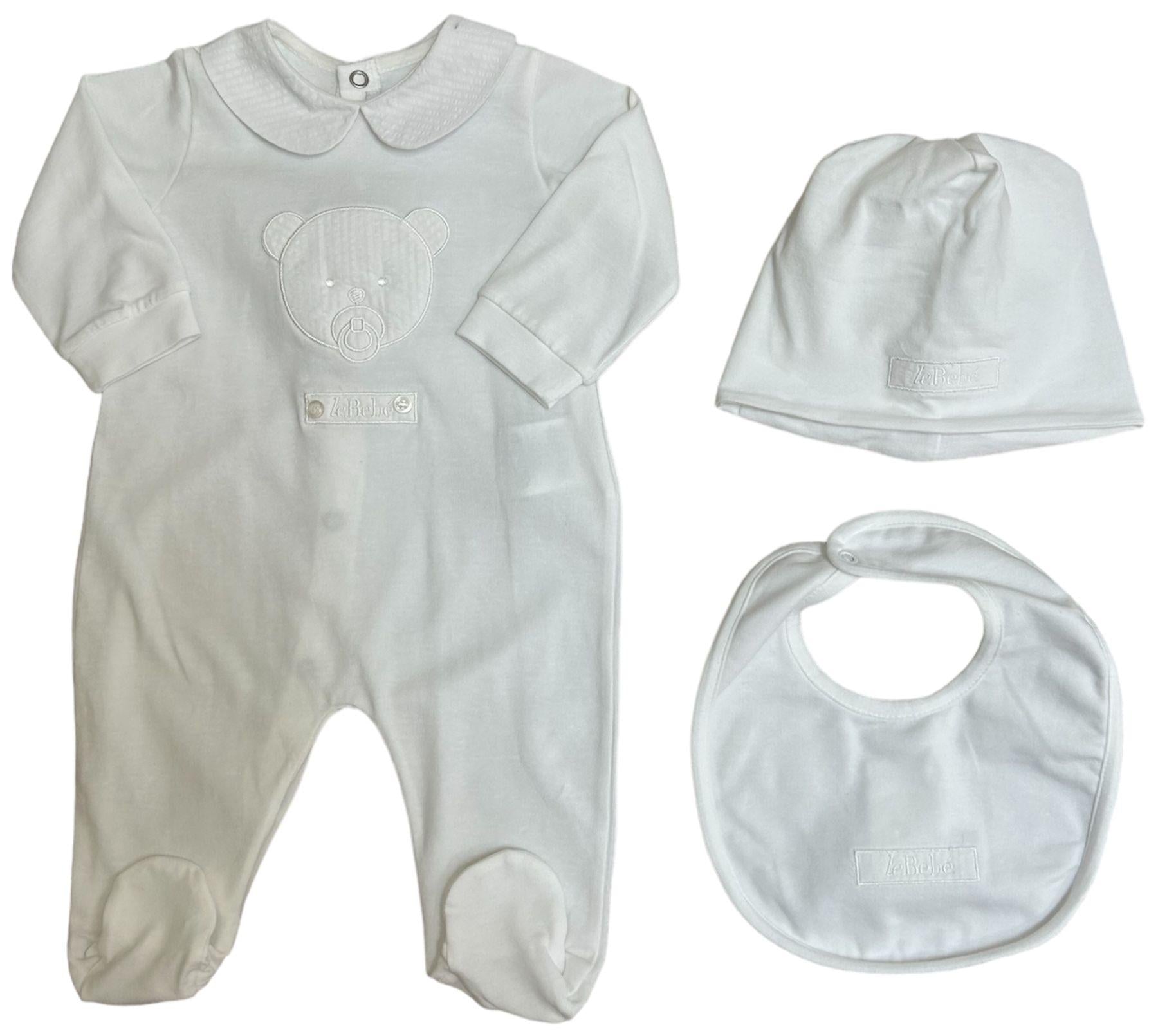Set 3 pezzi Le Bebè