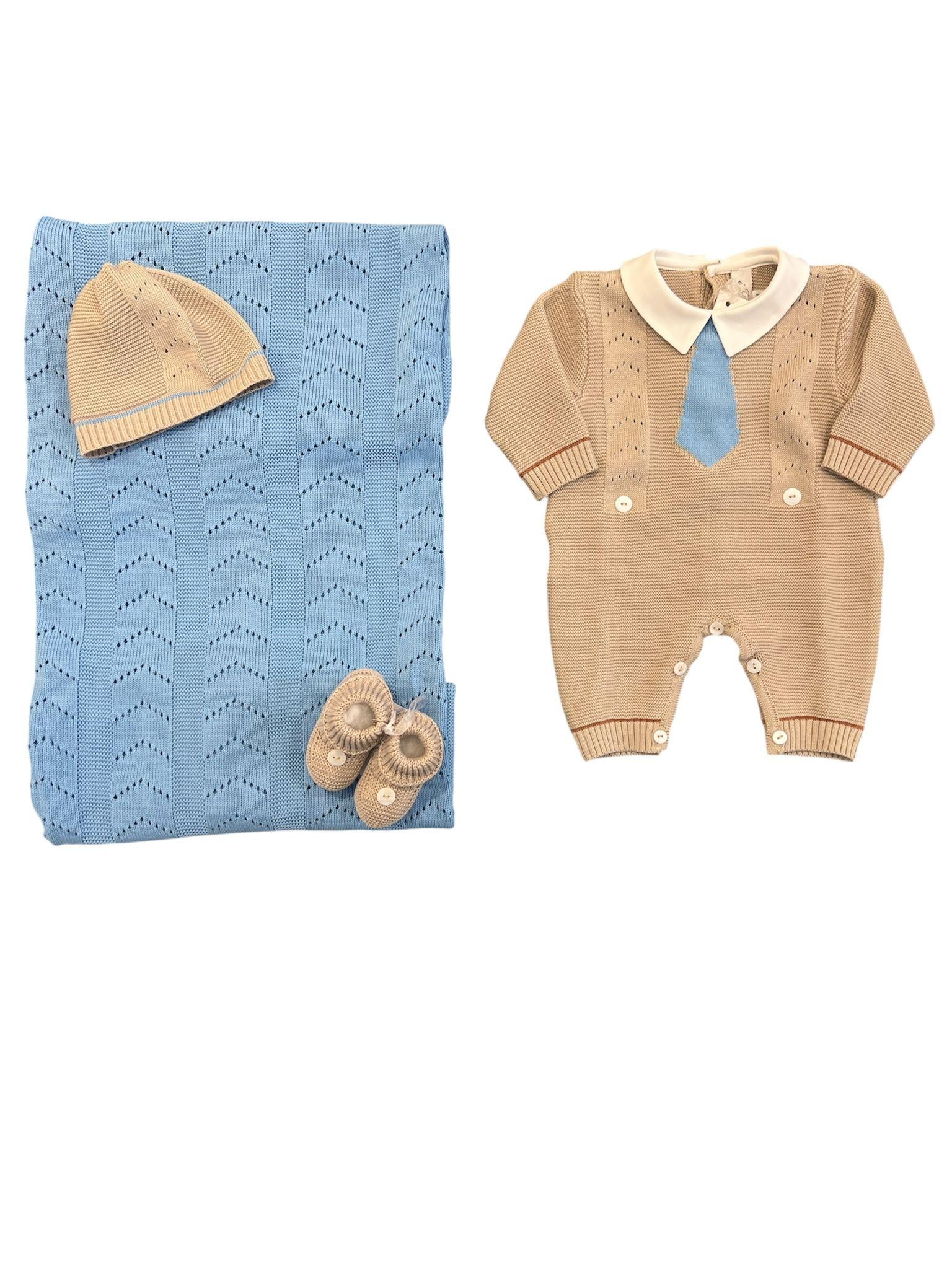 Coordinato 4 pezzi I Delfi COCRAVATTINO1 00 I DELFI 