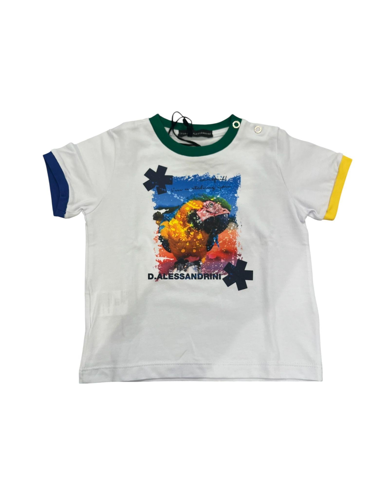 T-shirt Daniele Alessandrini 1296M00234 00 DANIELE ALESSANDRINI 