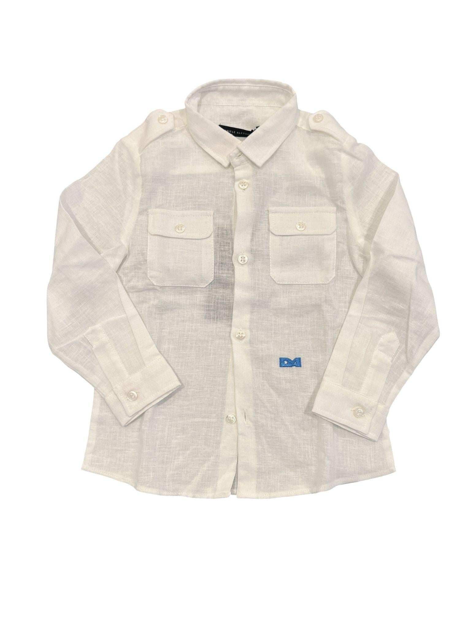 Camicia Daniele Alessandrini 1295C0823 00 DANIELE ALESSANDRINI 