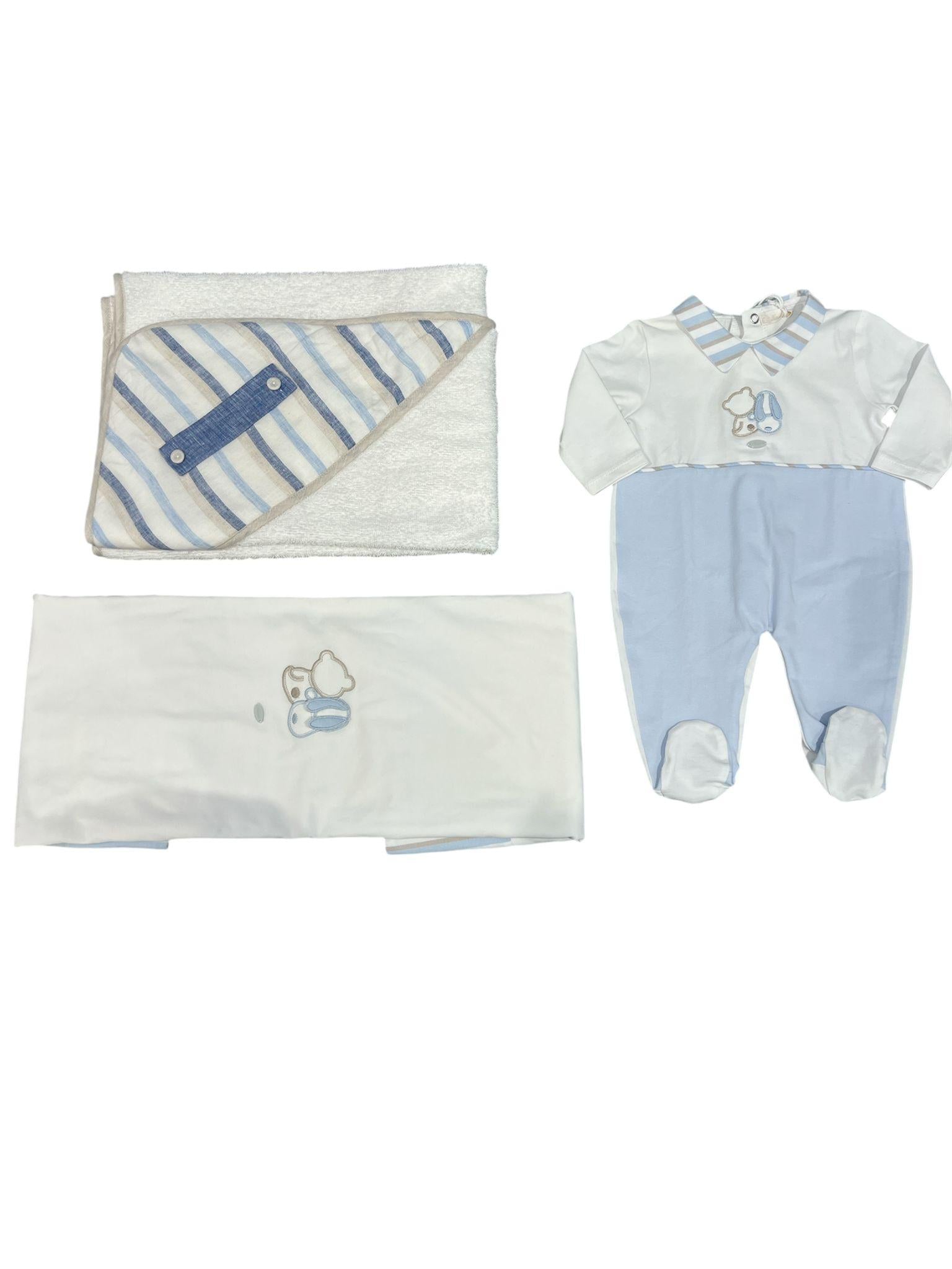 Coordinato 3 pezzi Ninnaoh CORIGHEBEIGECELE 00 NINNAOH 